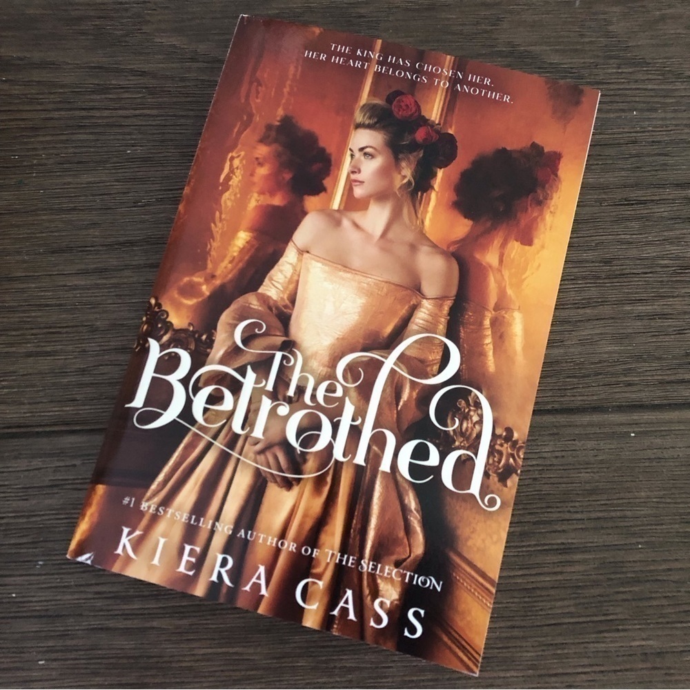 The Betrothed by: Kiera Cass paperback book